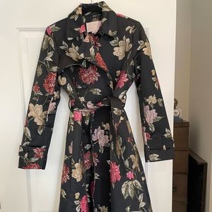 Gal Meets Glam Jacquard Floral Jacket